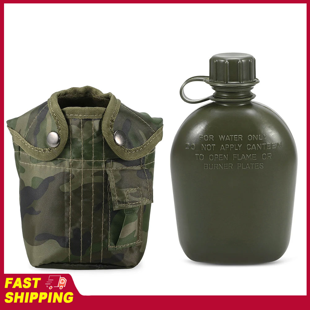 Rucksack Military Style - Bouteille d'eau de survie pour camping,