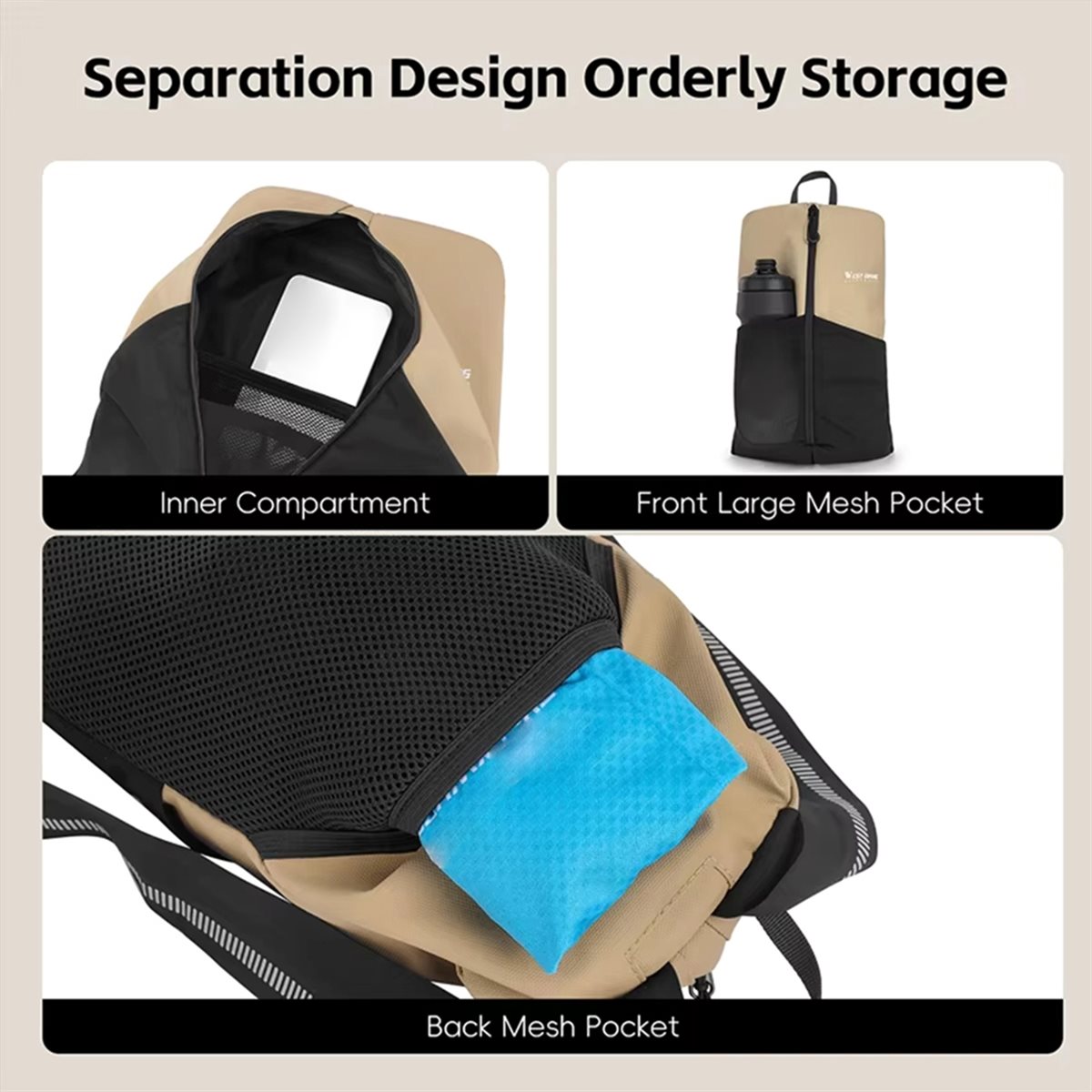 Sac à dos de cyclisme A61P, gr - Hiking Backpack Waterproof avis et prix