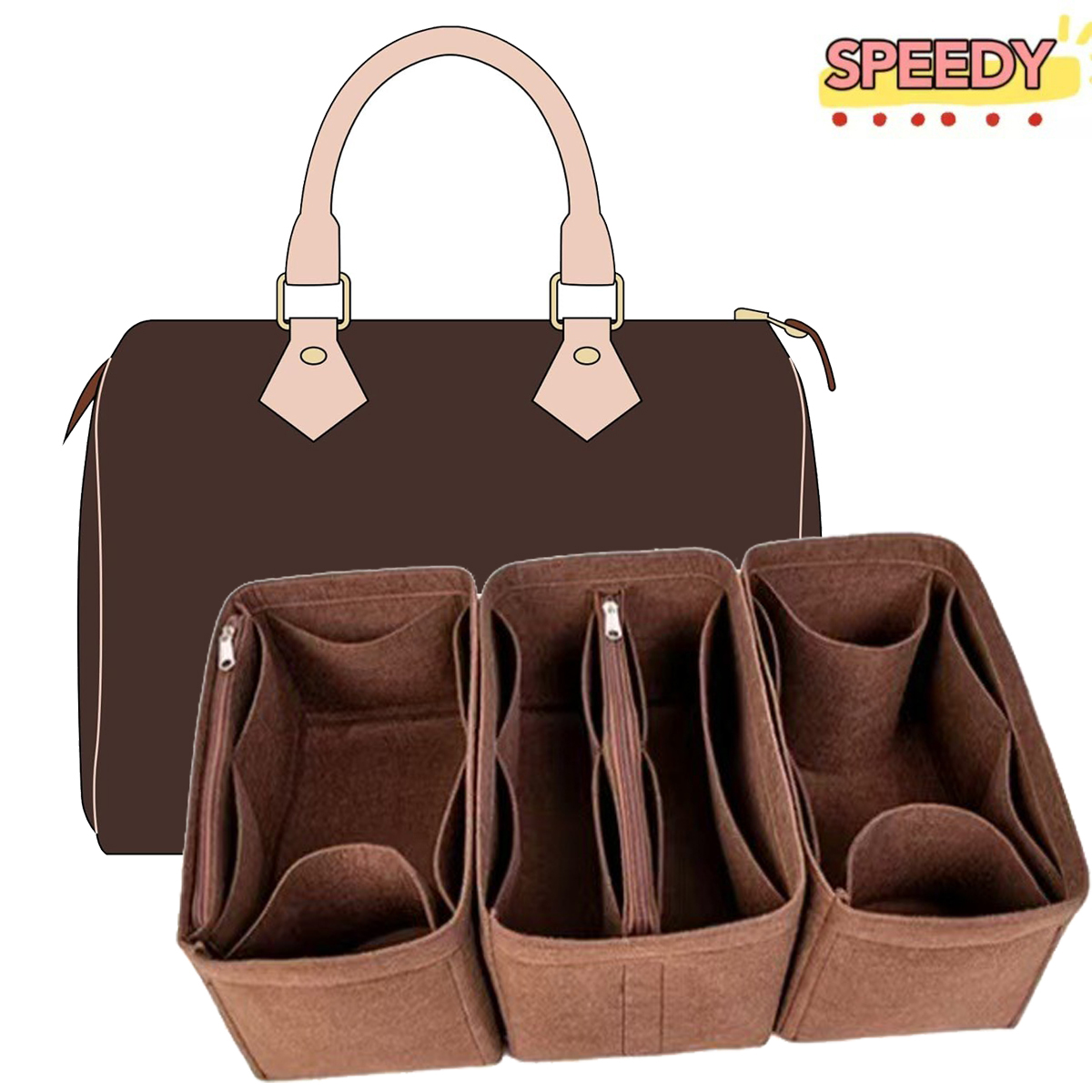 Organisateur d'insertion de sa - Backpack Insert Organizer avis et prix